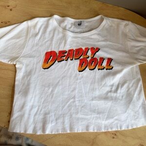 Deadly Doll Graphic Tee - Jesse Jo Stark Size Medium